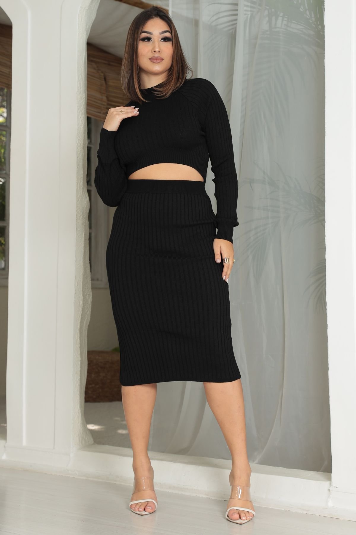 Conjunto Modal Inverno- Janete - Preto