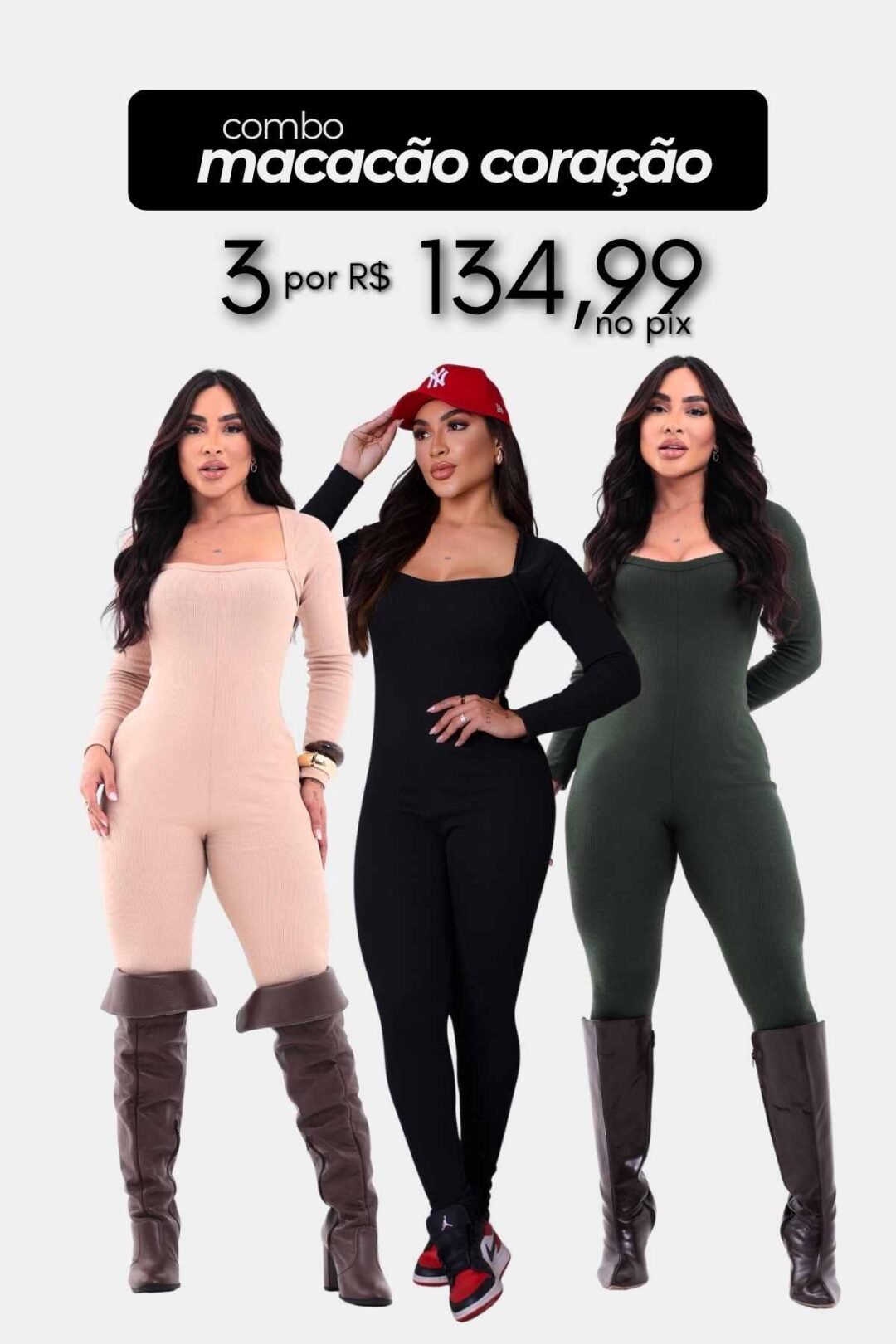 Combo Macacão Coração (02)