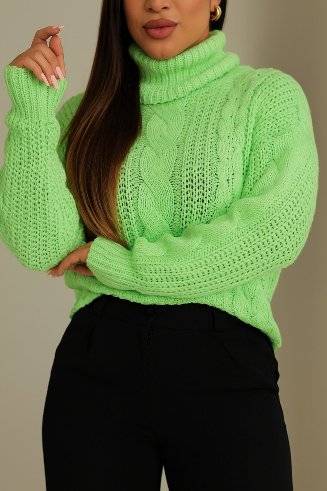 Blusa Tricot Inverno- Sheila