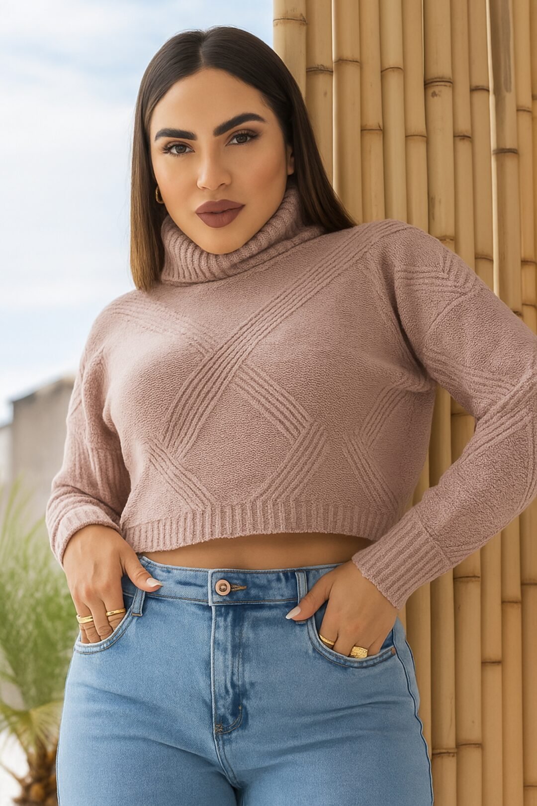 Cropped Merina Inverno